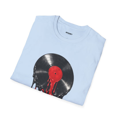 Dripping Vinyl Record T-Shirt