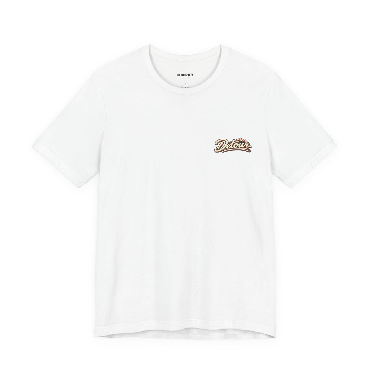 Detour Graphic Tee — 'Detour: Take the Long Way' Vintage Road Trip T‑Shirt
