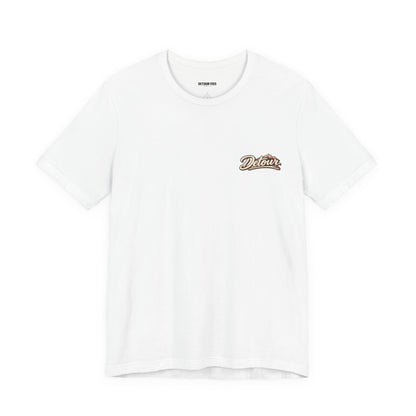 Detour Graphic Tee — 'Detour: Take the Long Way' Vintage Road Trip T‑Shirt