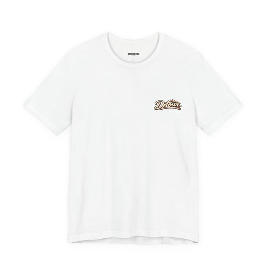 Detour Graphic Tee — 'Detour: Take the Long Way' Vintage Road Trip T‑Shirt