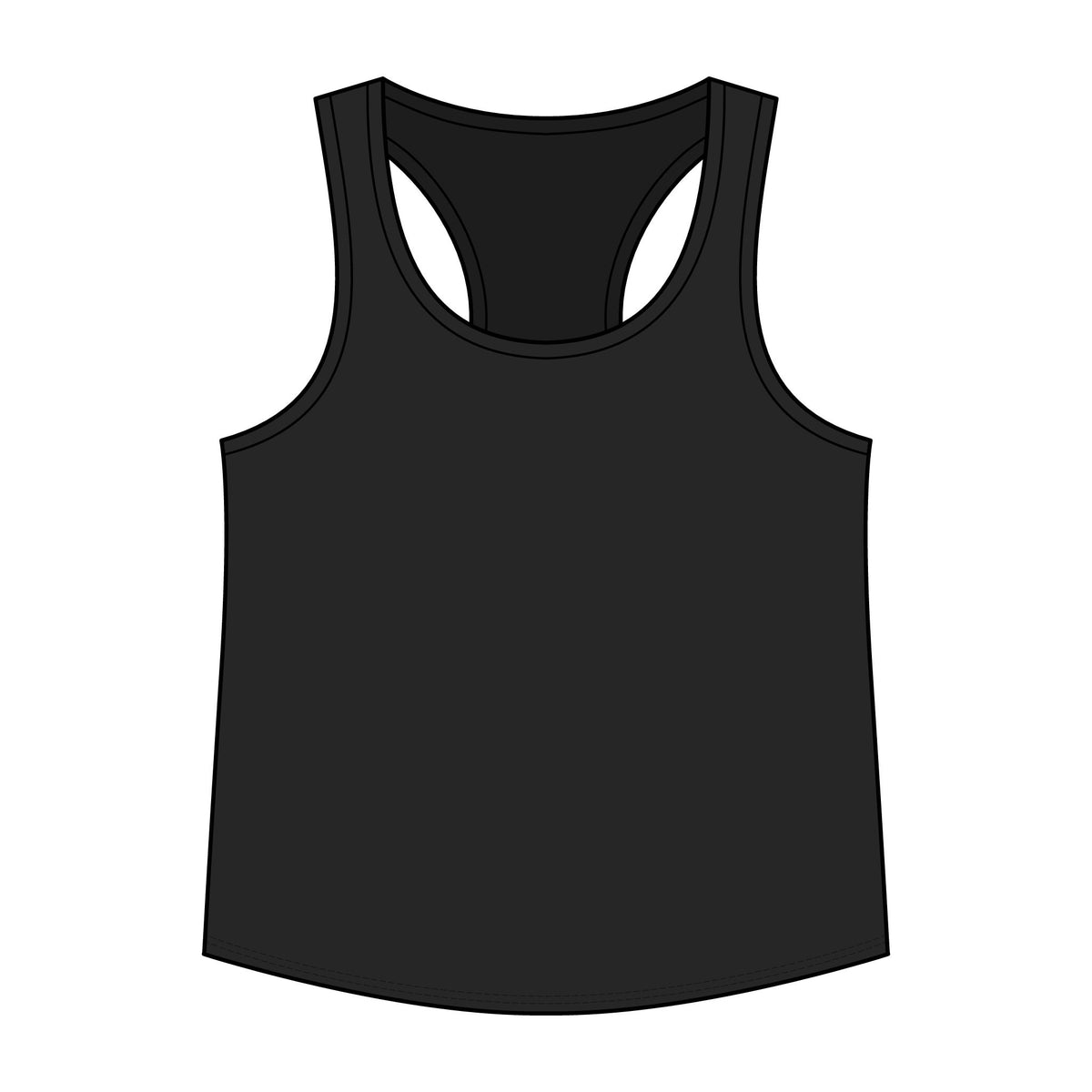 Pickleball Is My Life Women's Racerback Tank Top - Athletic Maple Graphic