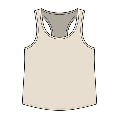 Pickleball Is My Life Women's Racerback Tank Top - Athletic Maple Graphic