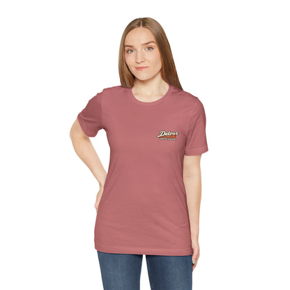Detour Take the Long Way Road Trip Graphic T-Shirt