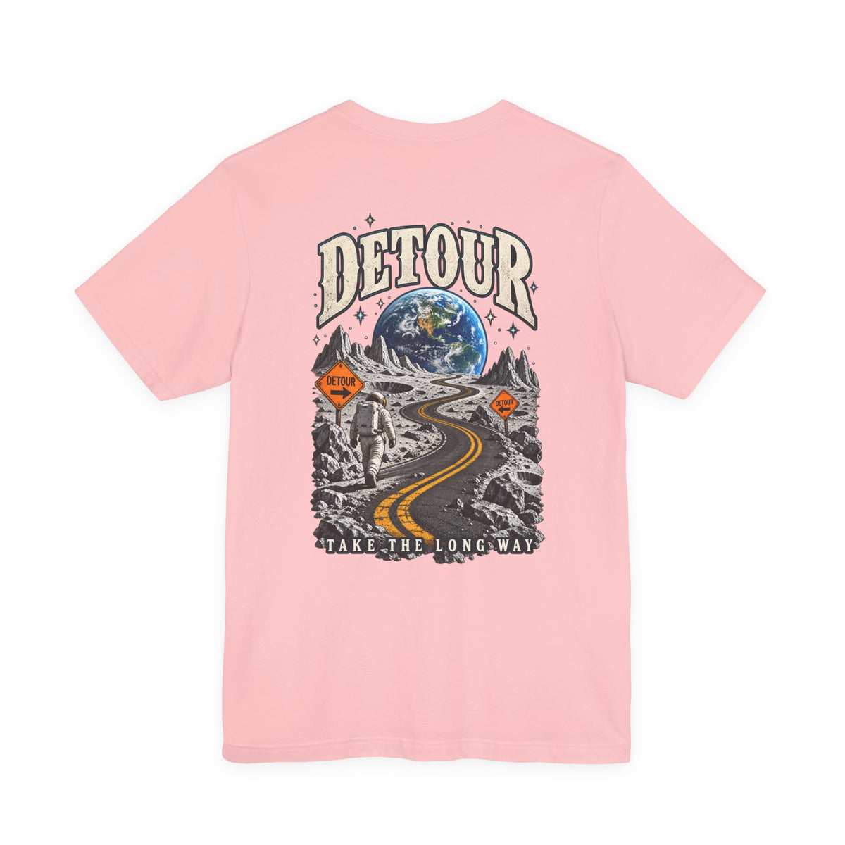 Detour Adventure Tee — 'Take the Long Way' Graphic T‑Shirt