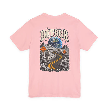 Detour Adventure Tee — 'Take the Long Way' Graphic T‑Shirt