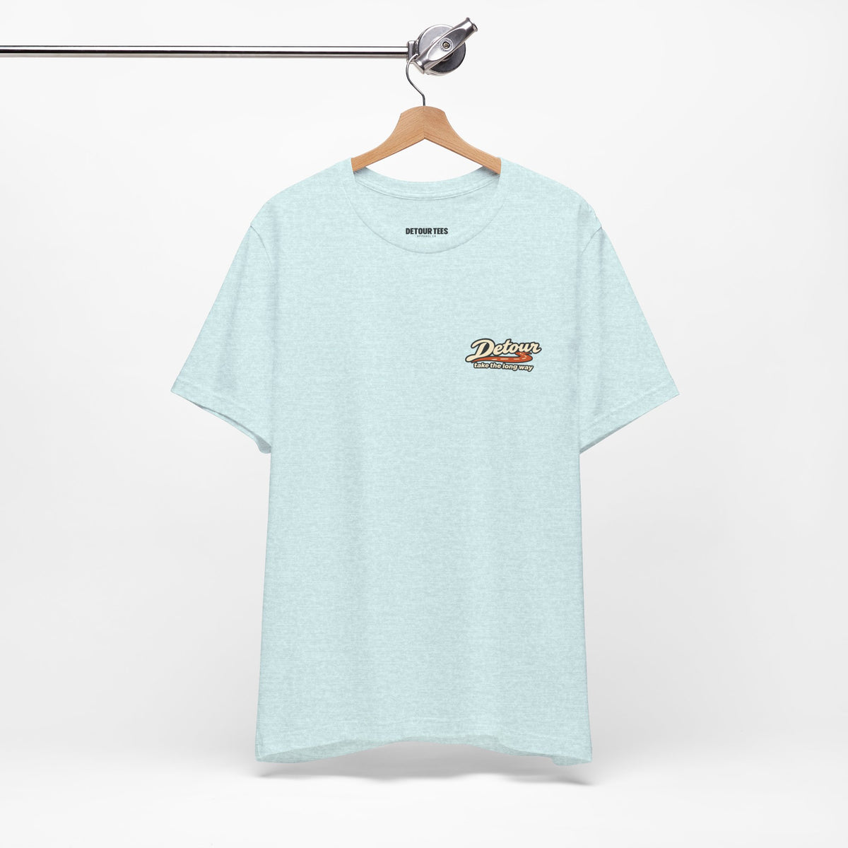 Detour Take the Long Way Road Trip Graphic T-Shirt