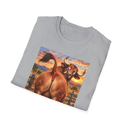 Bullseye Bull Cartoon T-Shirt