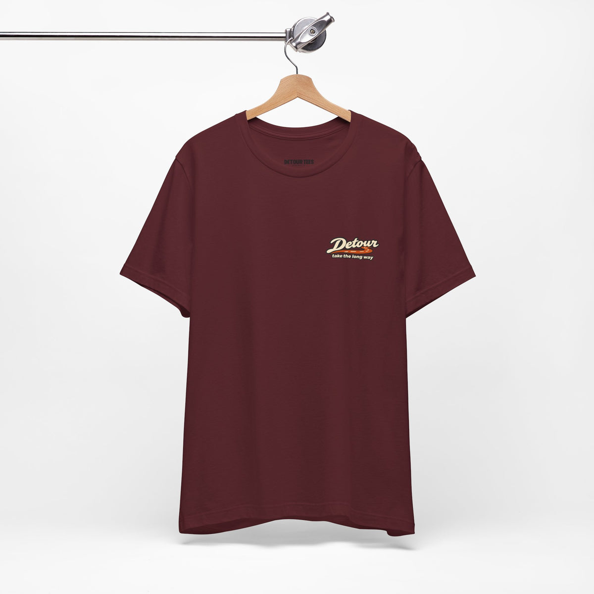 Detour Take the Long Way Road Trip Graphic T-Shirt