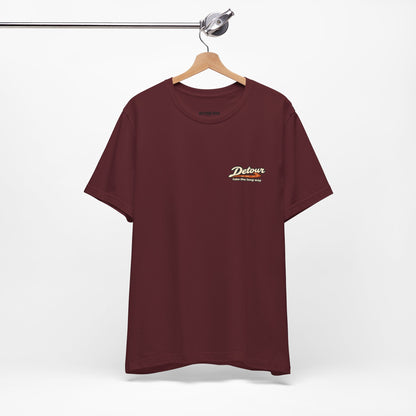 Detour Take the Long Way Road Trip Graphic T-Shirt