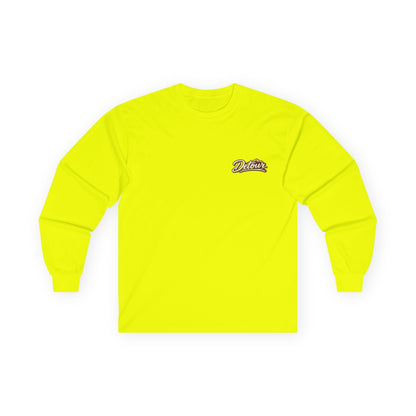 Detour Classic Car Long Sleeve Tee – 'Take The Long Way' Vintage Hot Rod Shirt