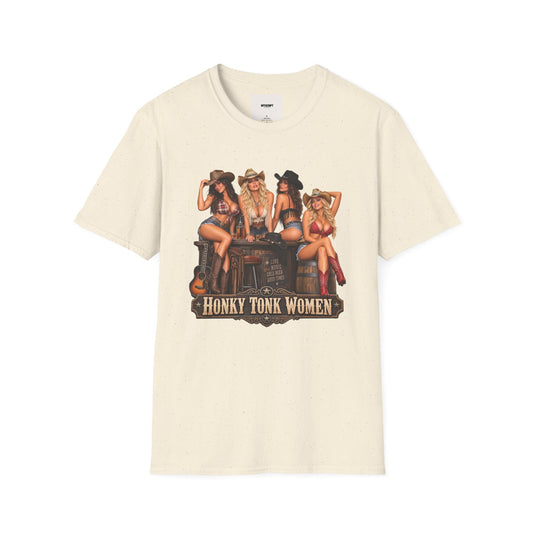 Honky Tonk Women Country Cowgirl T-Shirt