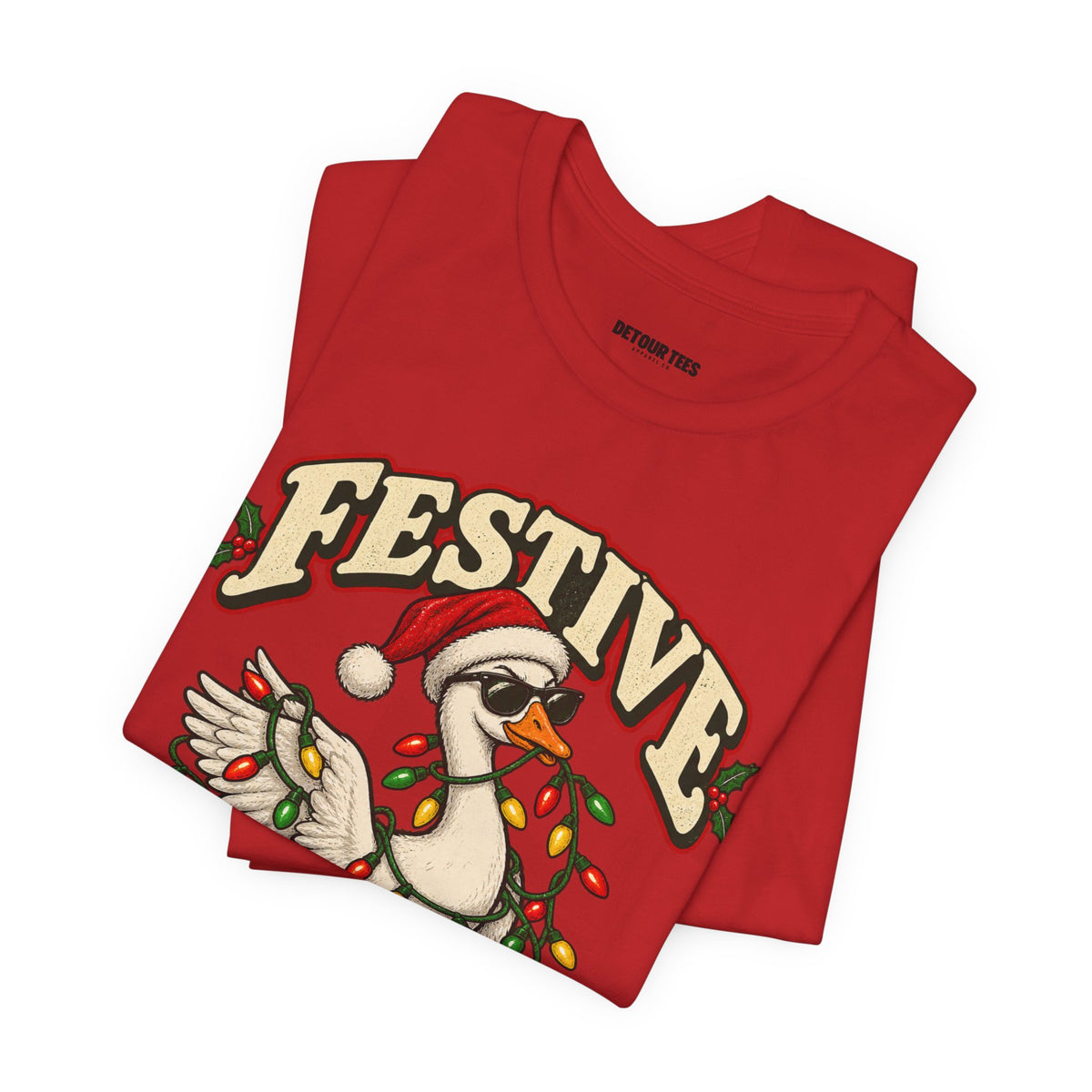 Festive Butterball Turkey Christmas Tee — Holiday Humor Shirt