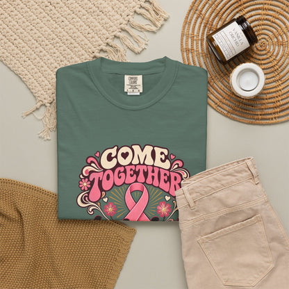 Breast Cancer Awareness 'Come Together for a Cure' T-Shirt