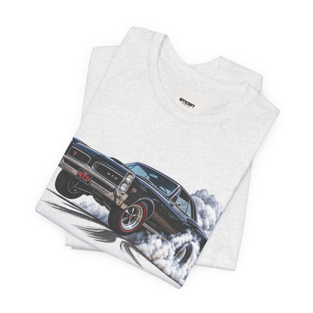 Vintage Muscle Car Tee — Burnout Classic Car Graphic T-Shirt