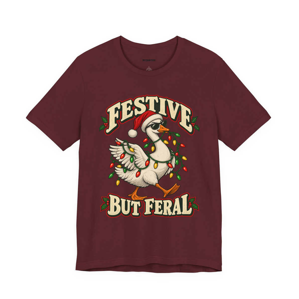 Festive Butterball Turkey Christmas Tee — Holiday Humor Shirt