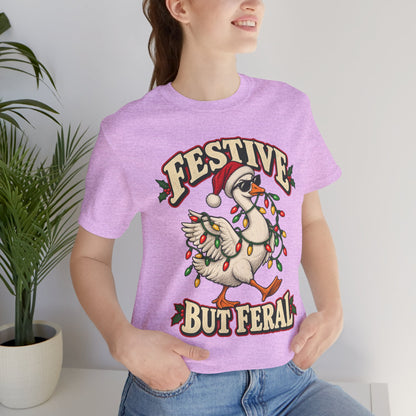 Festive Butterball Turkey Christmas Tee — Holiday Humor Shirt