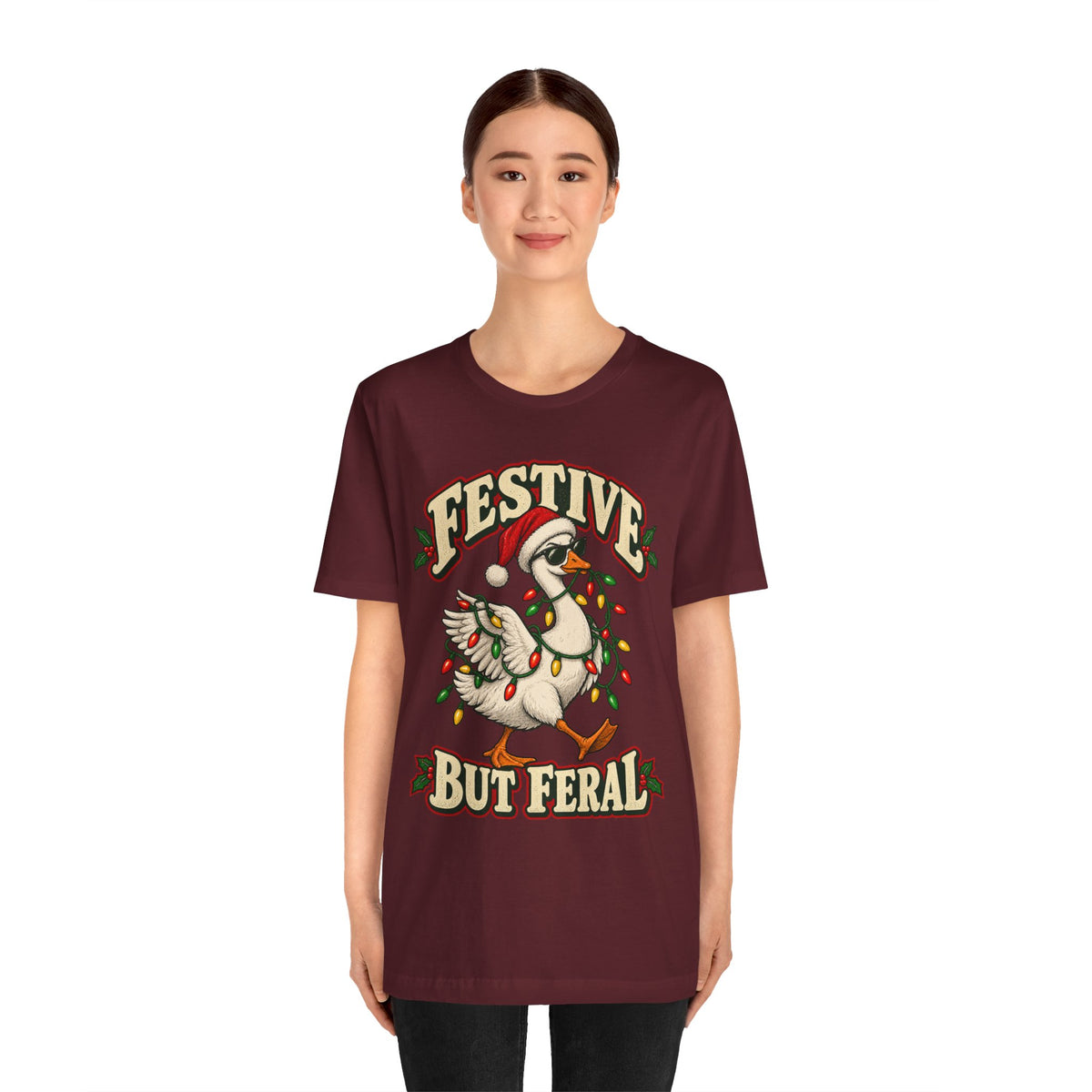 Festive Butterball Turkey Christmas Tee — Holiday Humor Shirt