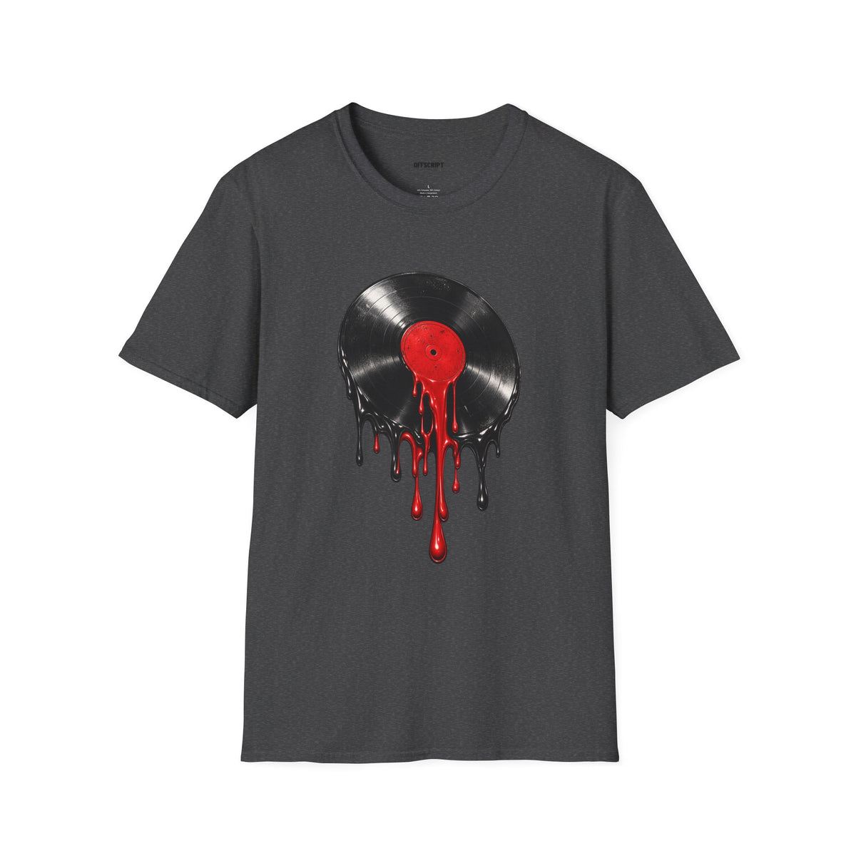 Dripping Vinyl Record T-Shirt
