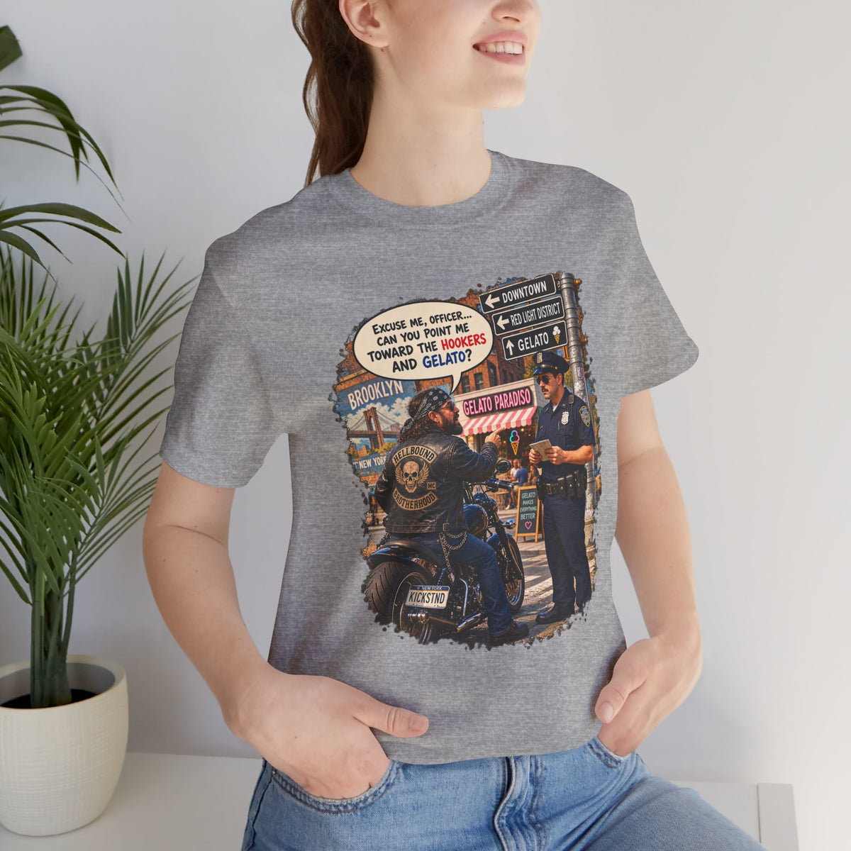 Motorcycle Rider Vintage Graphic Tee