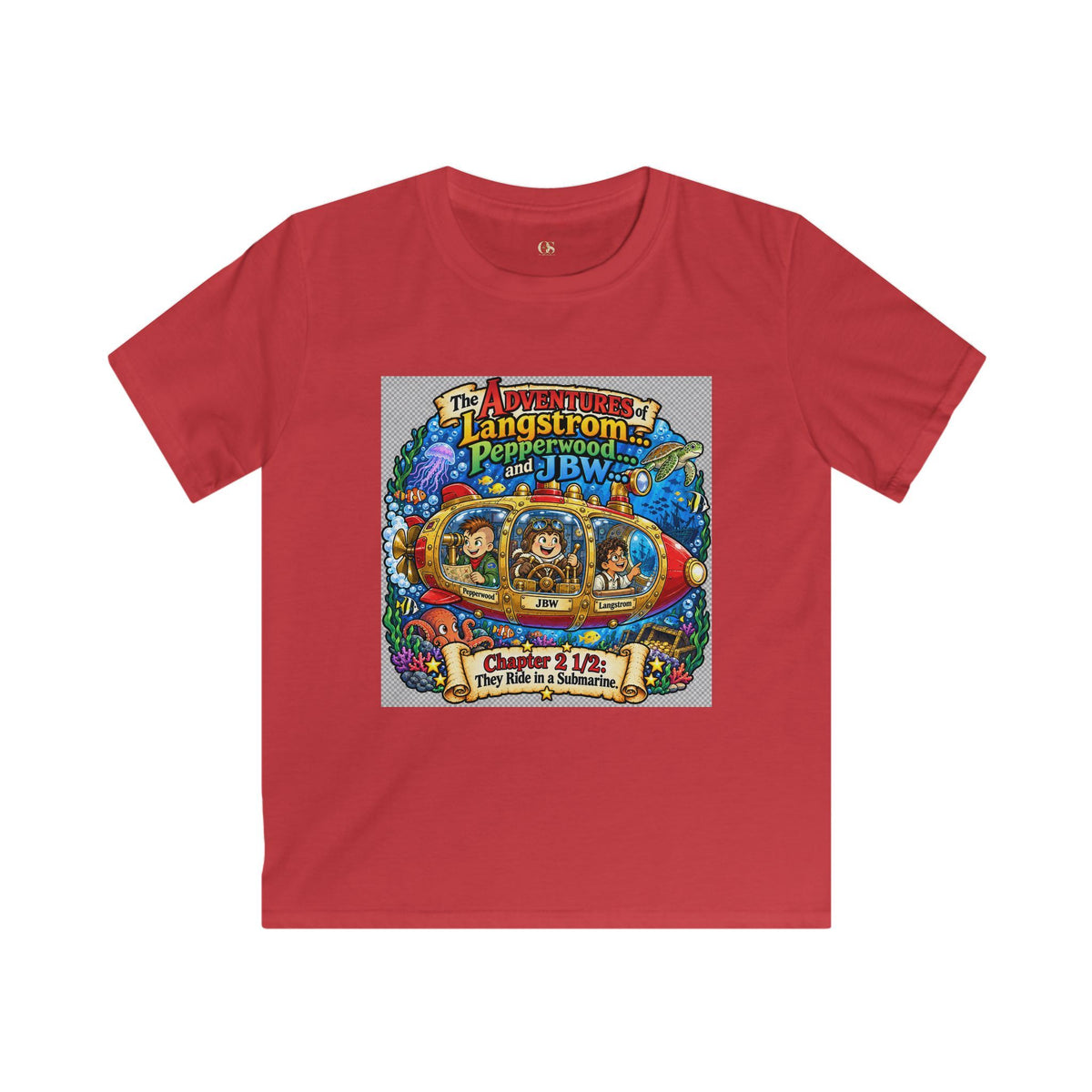 Kids Tee — 'The Adventures of Langstrom & Pepperwood' Colorful Storybook Design