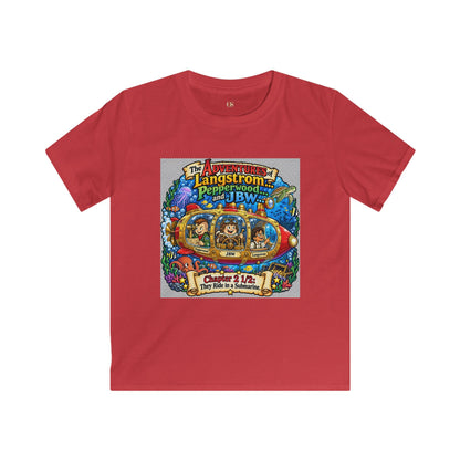 Kids Tee — 'The Adventures of Langstrom & Pepperwood' Colorful Storybook Design