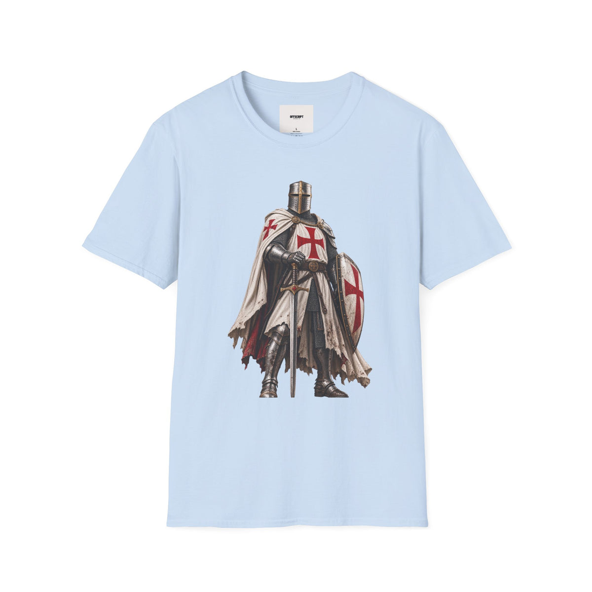 Crusader Knight T‑Shirt — Medieval Templar Armor Graphic Tee (Copy)
