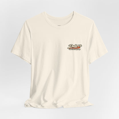 Detour Take the Long Way Road Trip Graphic T-Shirt