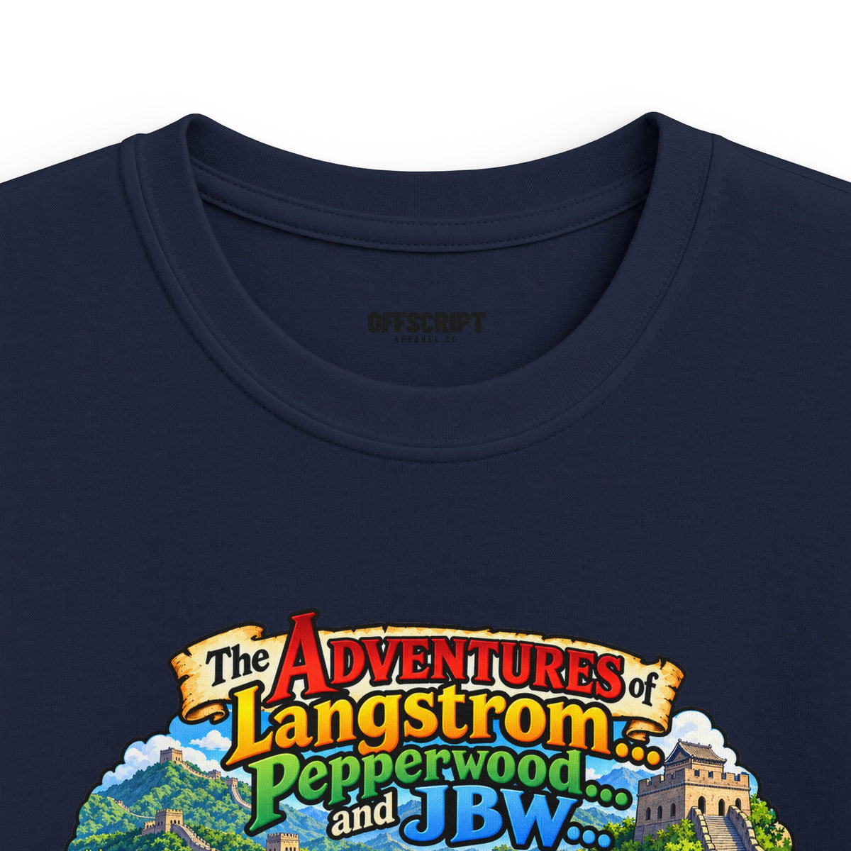 Kids Tee — 'The Adventures of Langstrom & Pepperwood' Storybook Graphic