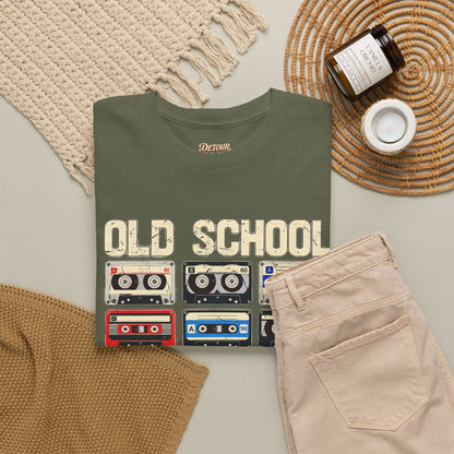 Old School Playlist Cassette Tape T-Shirt