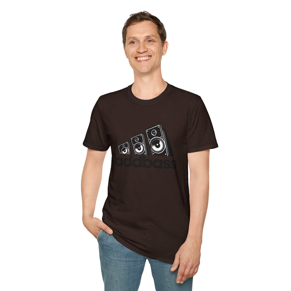 Addbass Speaker Graphic Music T-Shirt