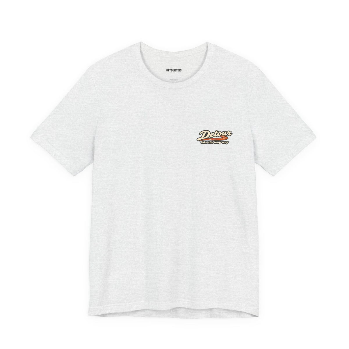 Detour Adventure Tee — 'Take the Long Way' Graphic T‑Shirt