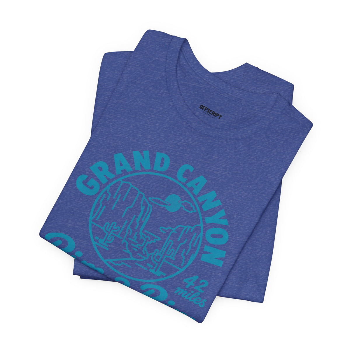 Grand Canyon Rim 2 Rim Graphic Tee — 42 Miles Adventure T-Shirt