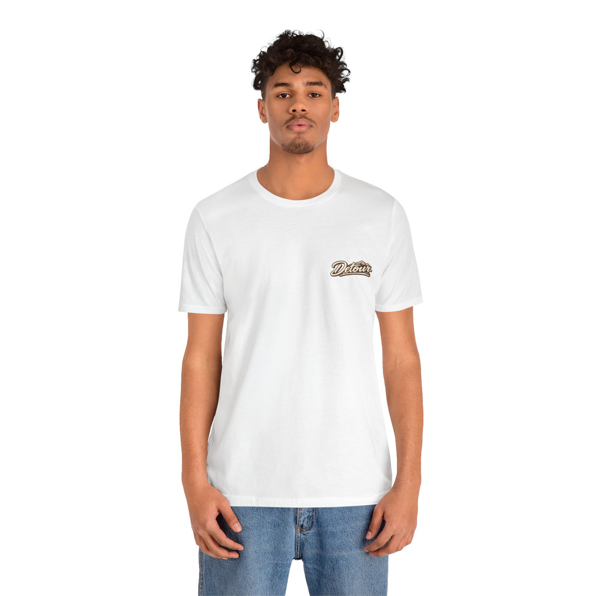 Detour Graphic Tee — 'Detour: Take the Long Way' Vintage Road Trip T‑Shirt