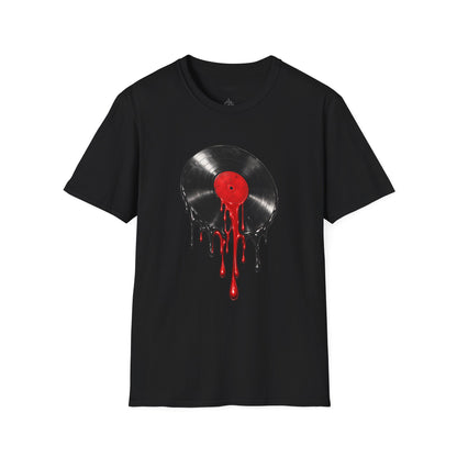 Dripping Vinyl Record T-Shirt