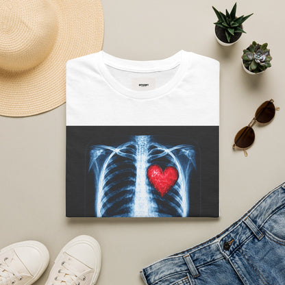 Radiology X-Ray Heart T-Shirt — "Radiology It's a Lifestyle" Tee for Radiologic Techs
