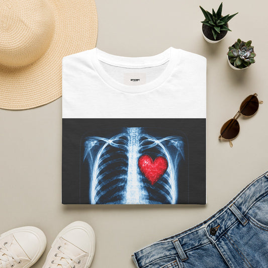 Radiology X-Ray Heart T-Shirt — "Radiology It's a Lifestyle" Tee for Radiologic Techs