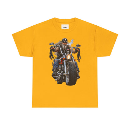 Biker Motorcycle Rider Graphic Tee — Vintage Road Rebel T‑Shirt