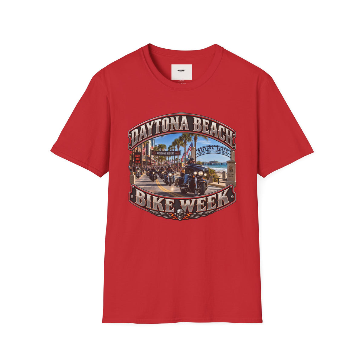 Daytona Beach Bike Week T-Shirt — Vintage Motorcycle Rally Tee