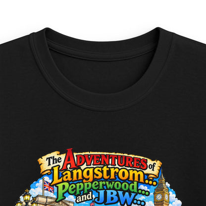 Kids T‑Shirt — 'The Adventures of Langstrom & Pepperwood' Vintage Storybook Design
