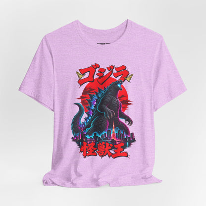 Godzilla Kaiju King Graphic Tee — Retro Japanese Monster T-Shirt