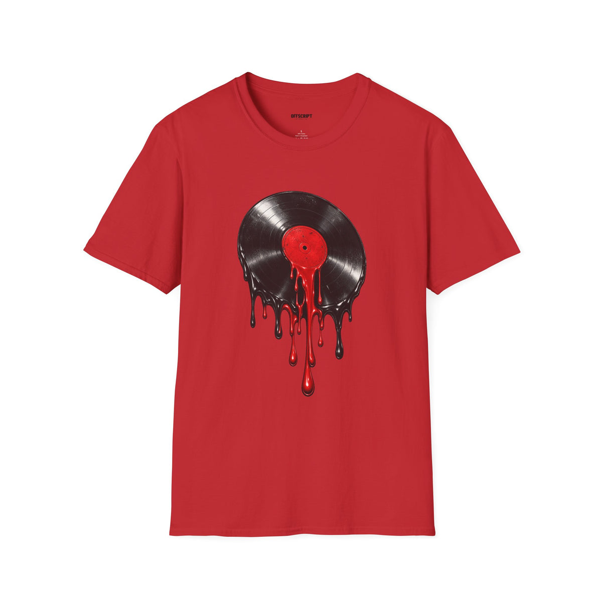Dripping Vinyl Record T-Shirt