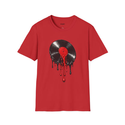 Dripping Vinyl Record T-Shirt