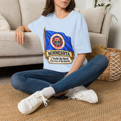 Minnesota Flag T-Shirt — "L'Étoile du Nord" State Pride Tee