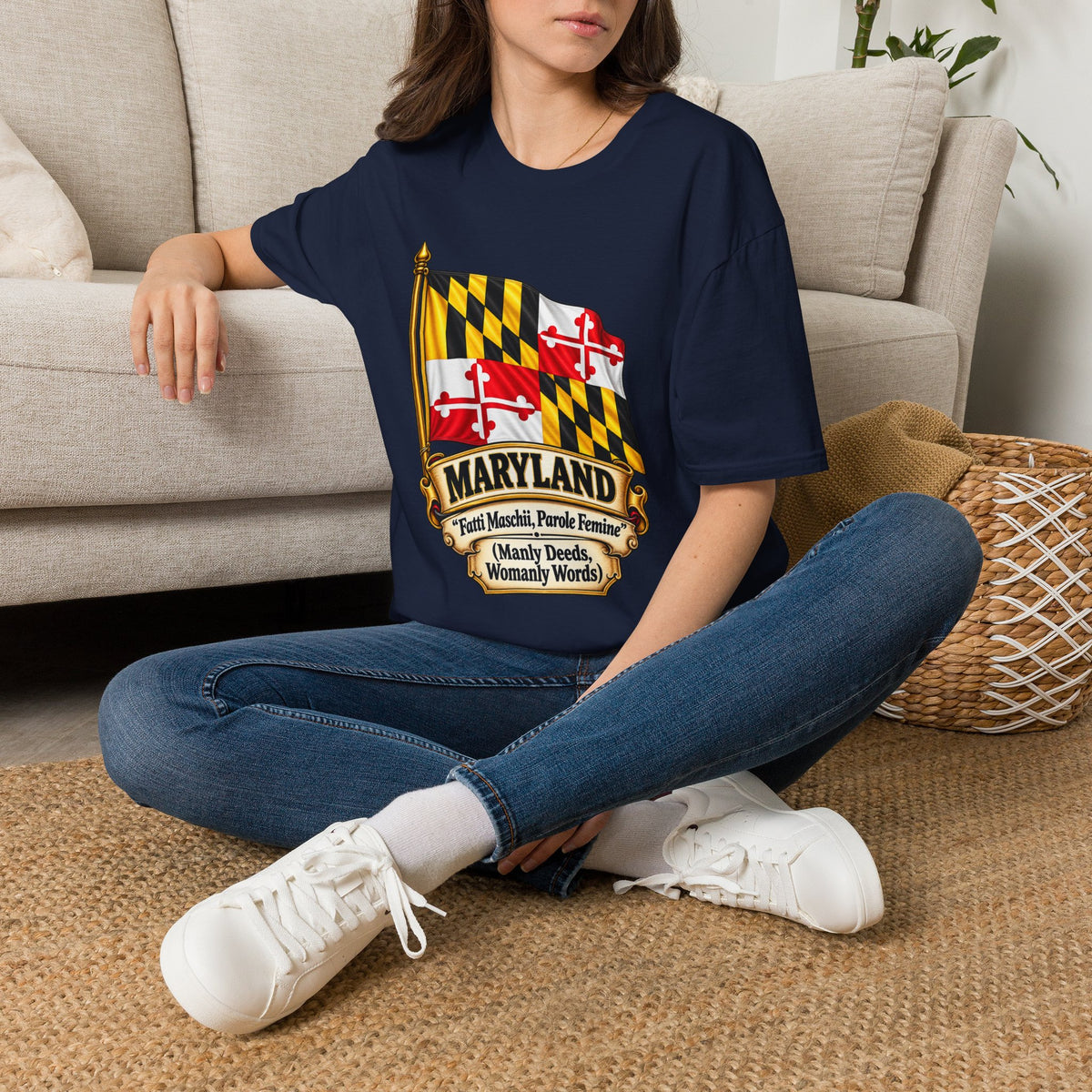 Maryland Flag T-Shirt — State Pride Graphic Tee