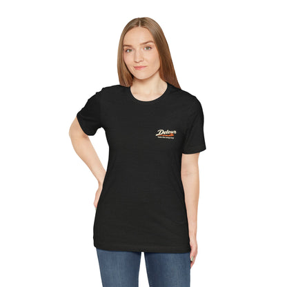 Detour Take the Long Way Road Trip Graphic T-Shirt