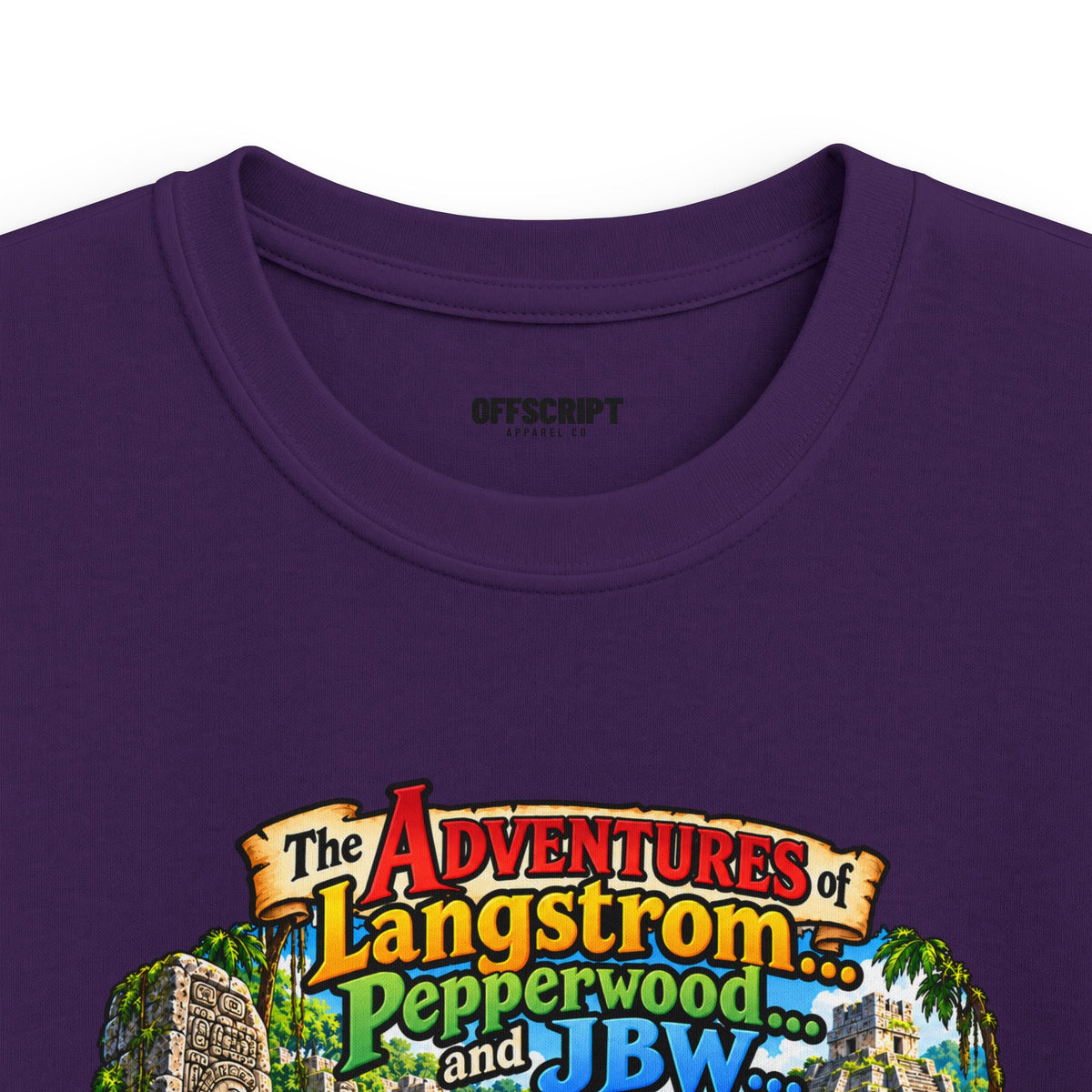 Kids Adventure T‑Shirt — "The Adventures of Langstrom & Pepperwood" Cartoon Tee
