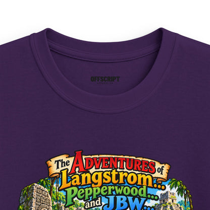 Kids Adventure T‑Shirt — "The Adventures of Langstrom & Pepperwood" Cartoon Tee
