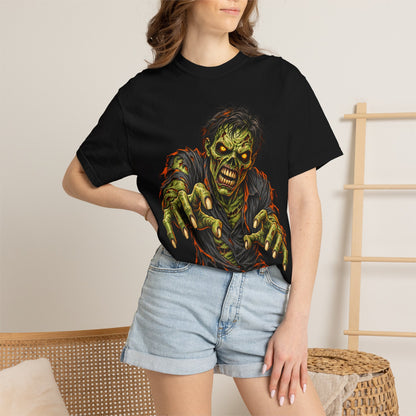 Zombie Attack T‑Shirt — Graphic Horror Tee for Halloween & Horror Fans