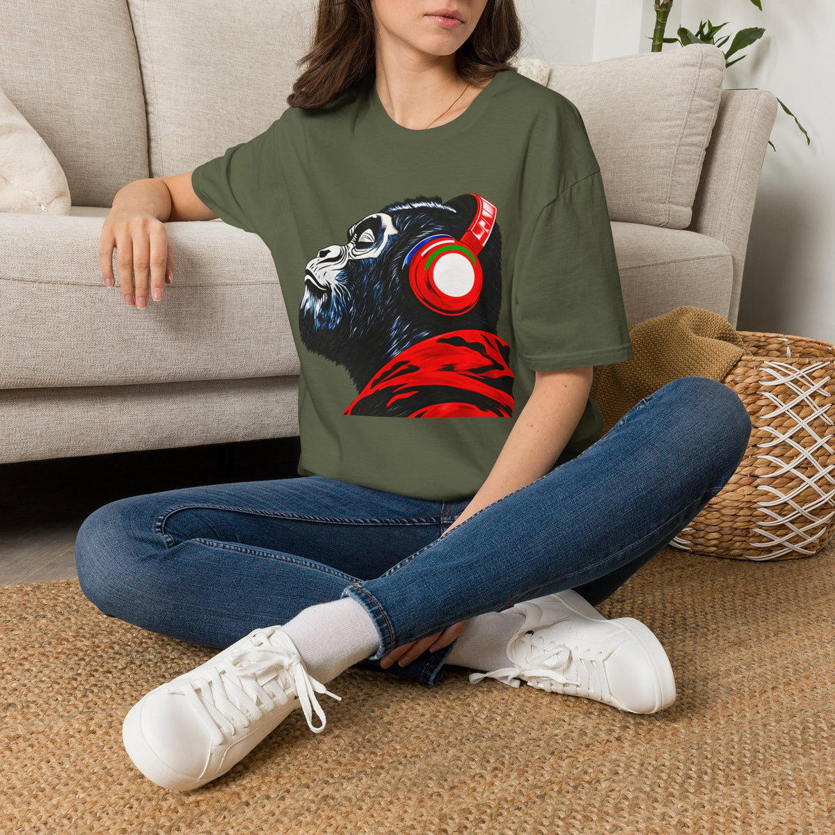 Ape DJ Graphic T-Shirt – Music Lover Streetwear