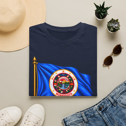 Minnesota Flag T-Shirt — "L'Étoile du Nord" State Pride Tee
